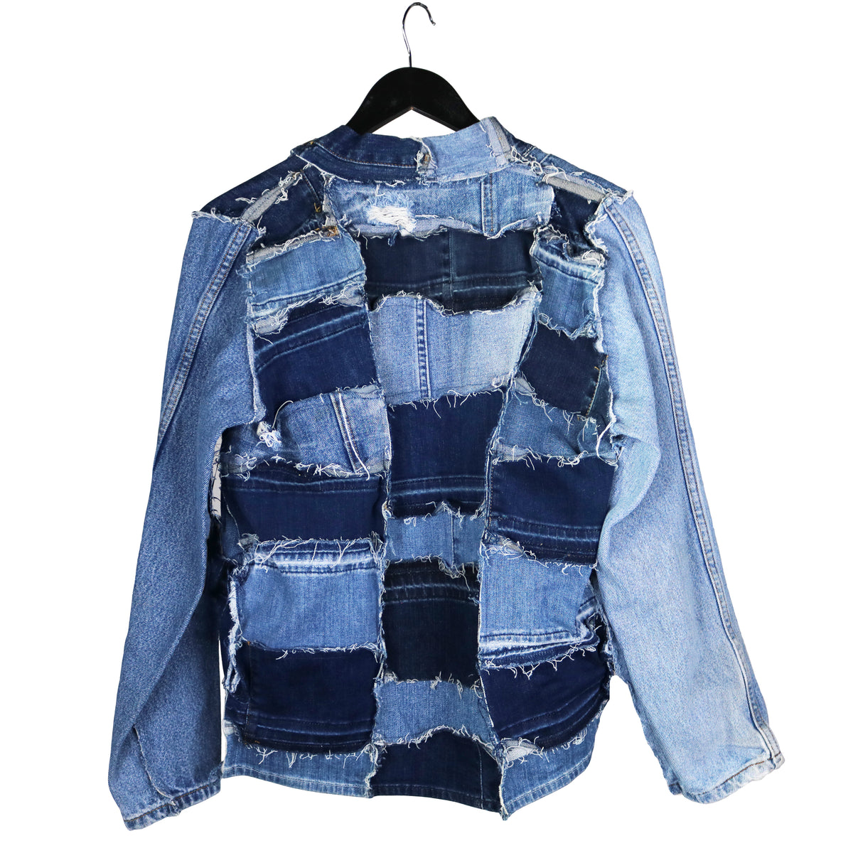 Mix Tape - Reversible Upcycled Denim Jacket – Stevie Leigh
