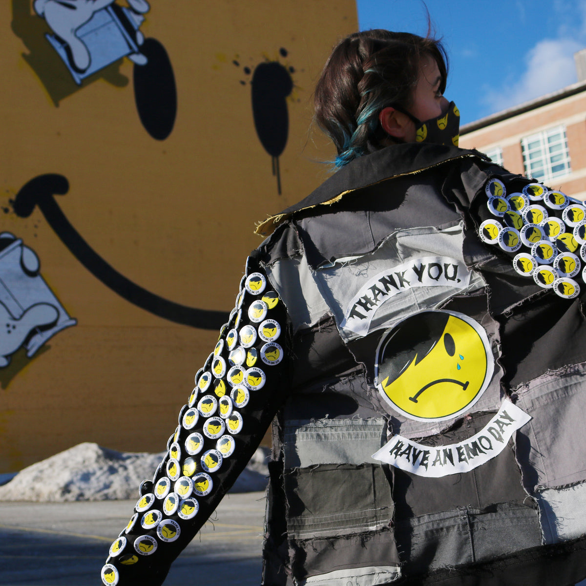 ジャケット・アウター MOMO(A LOVE MOVEMENT) Vintage Custom JKT Momotaro 15.7oz Zimbabwe Cotton GTB Jacket Indigo