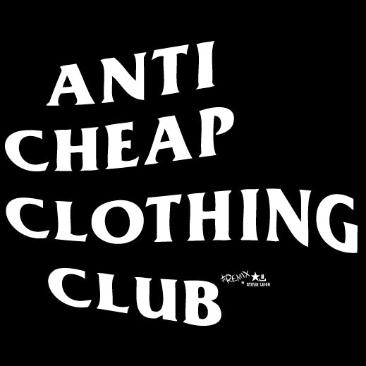 Why NOT to buy cheap clothes