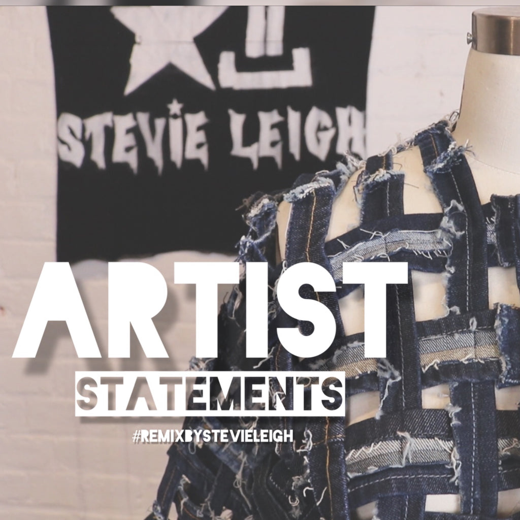 New YouTube series! Artist Statements - episode one