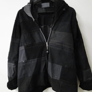 #REMIXbyStevieLeigh reversible upcycled denim jacket
