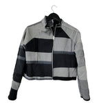 #REMIXbyStevieLeigh reversible checkerboard denim jacket