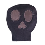 remix by stevie leigh upcycled denim skull patch grey
