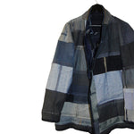 #REMIXbyStevieLeigh reversible genderless upcycled denim jacket