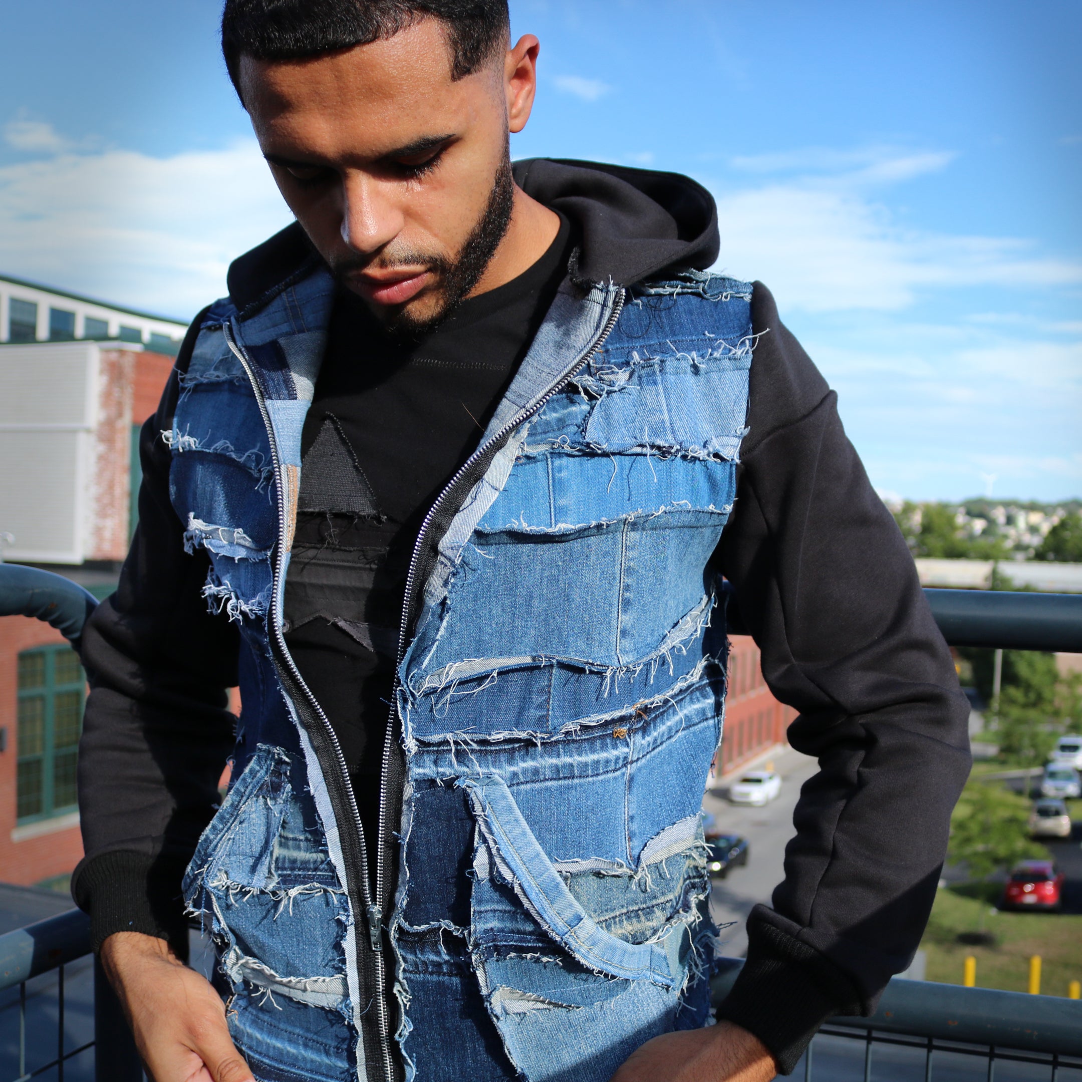 Mens Summer Denim Vest With Ripped Details, Washed Jeans Mens Waistcoat  With Jeans, Cowboy Hip Hop Style, Sleeveless Jacket From Missher, $21.58 |  DHgate.Com