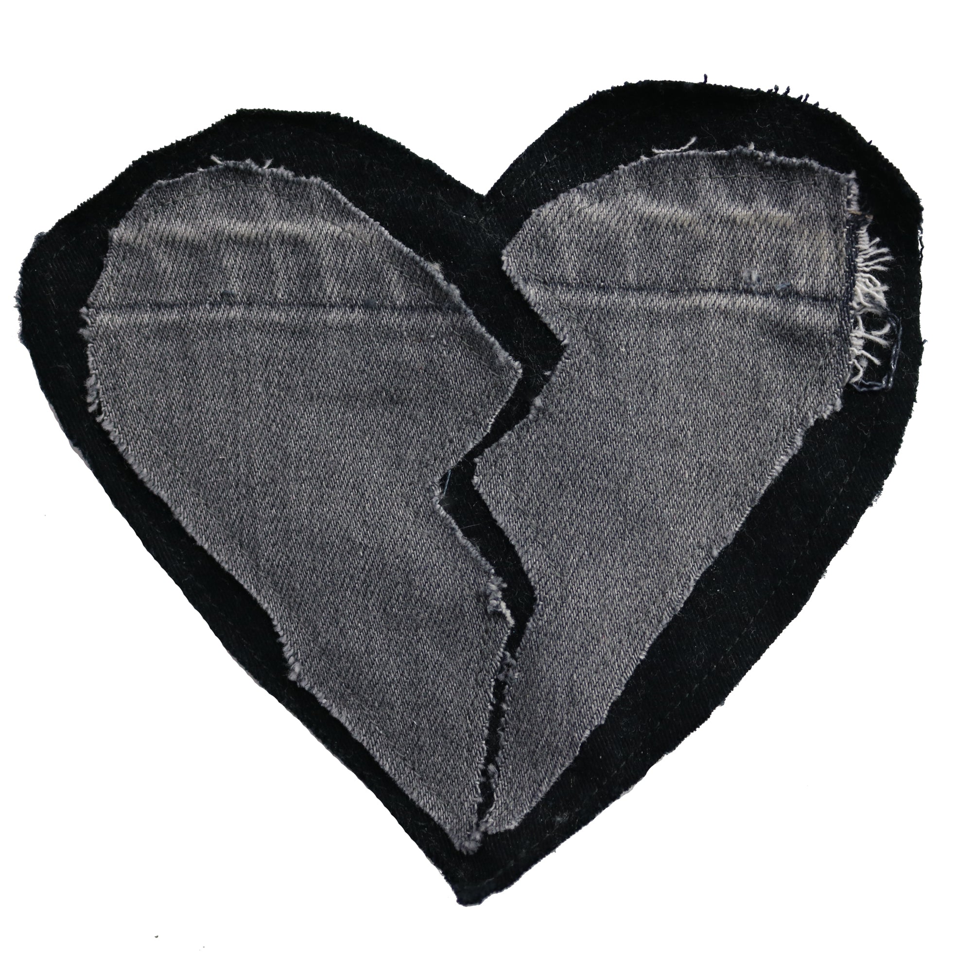 Heart iron on patch