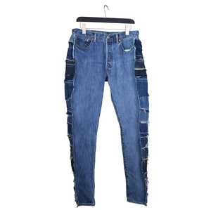 In Framing - Genderless Upcycled Skinny Jeans