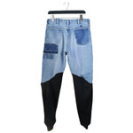 #REMIXbyStevieLeigh eco friendly genderless joggers jeans