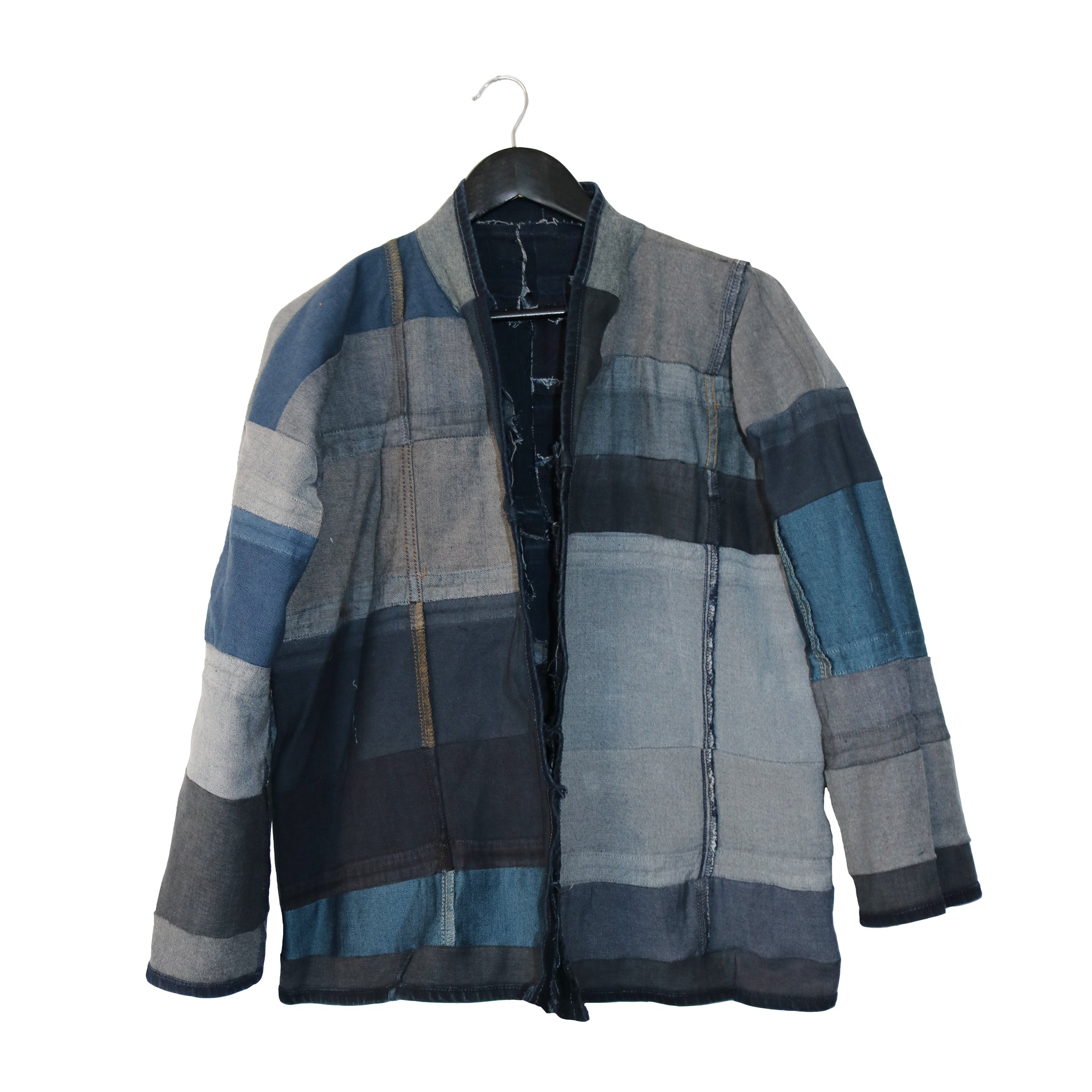 #REMIXbyStevieLeigh reversible upcycled denim kimono