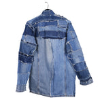 Sustainable denim jacket by remix by stevie leigh
