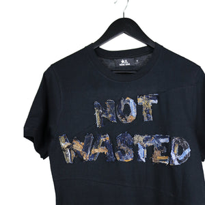 not wasted straight edge zero waste t-shirt by stevie leigh