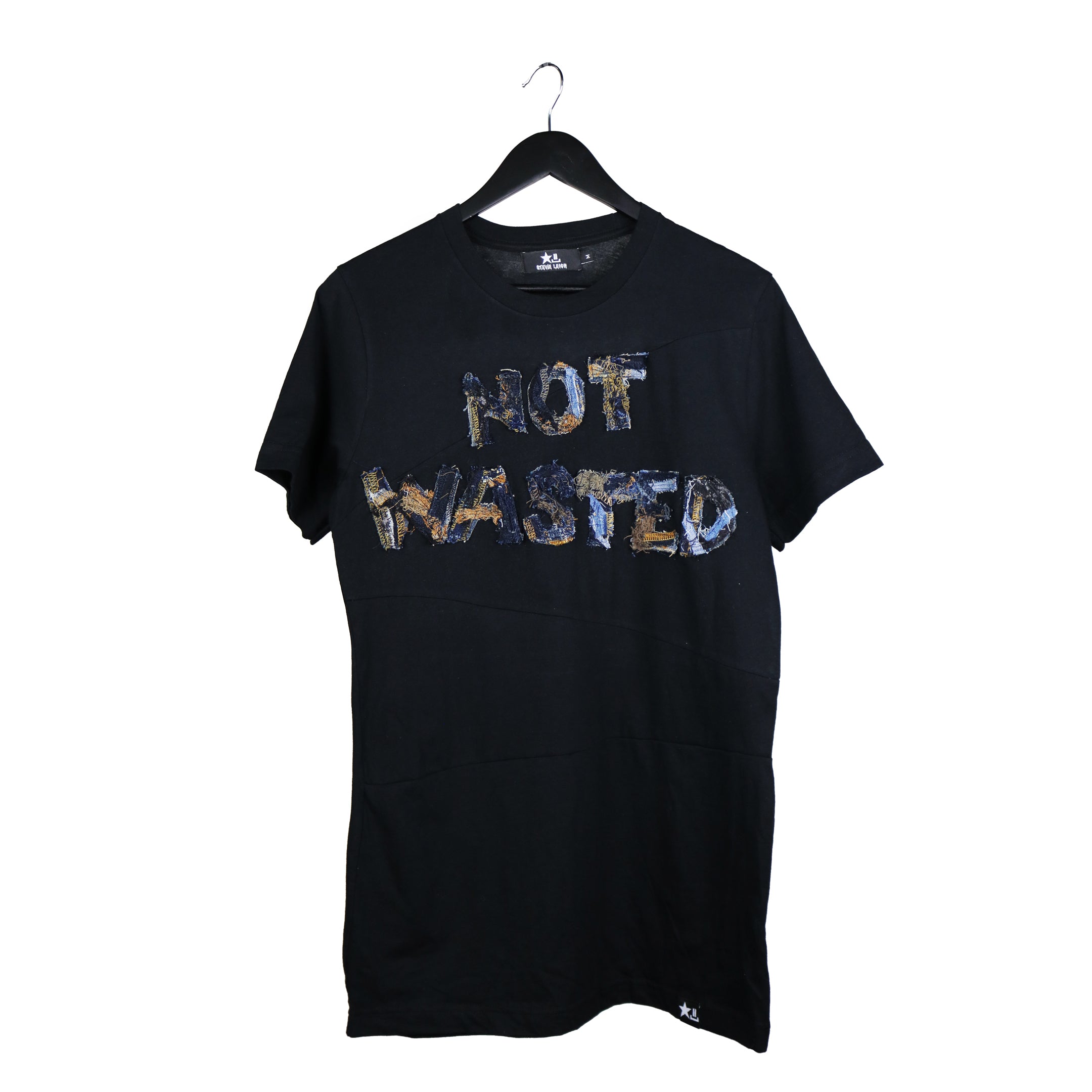 not wasted straight edge zero waste t-shirt by stevie leigh