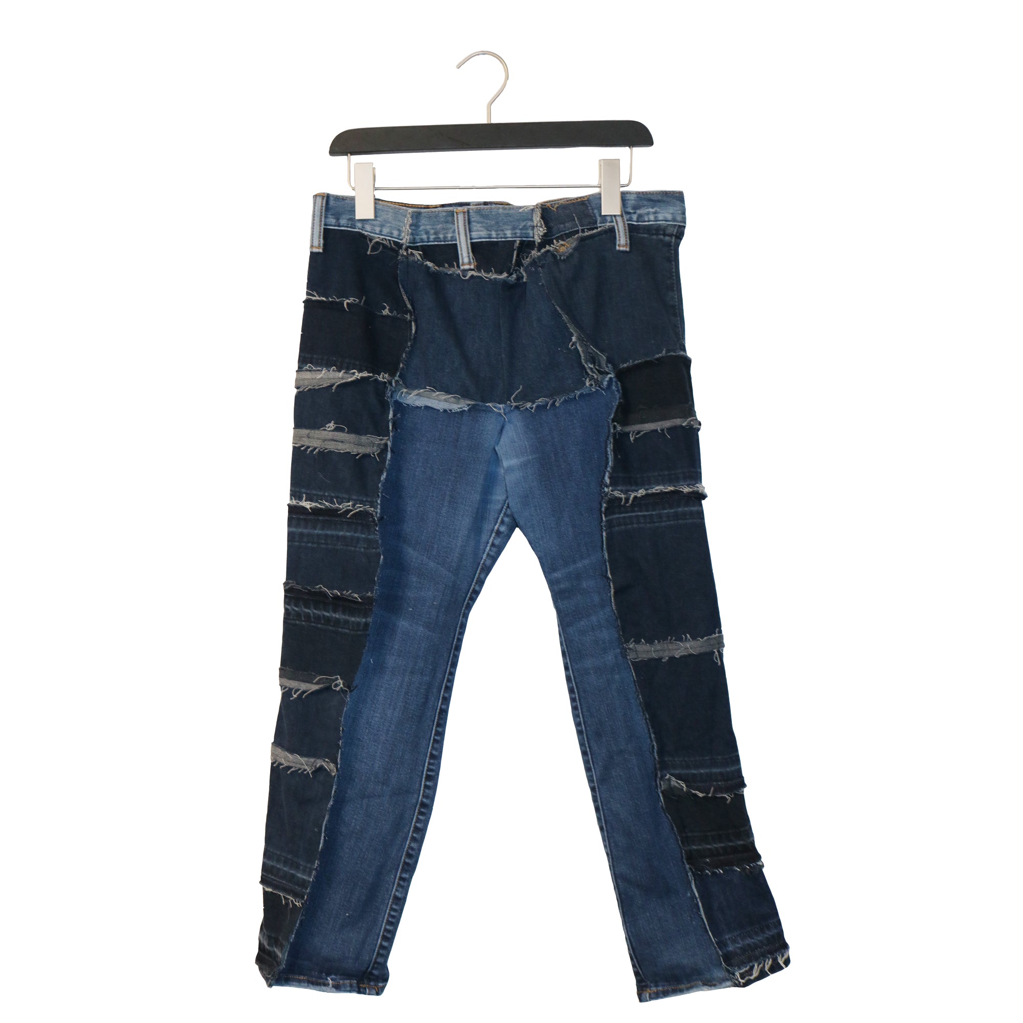 #REMIXbyStevieLeigh eco friendly patchwork jeans
