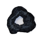 In Circles - Upcycled, Denim Scrunchie